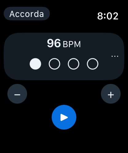 Metronomo su Apple Watch